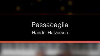 Passacaglia Handel Halvorsen Piano covertutorial [upl. by Sy449]