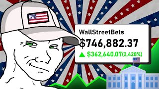 WallStreetBets EPIC ELECTION Trades [upl. by Melleta]