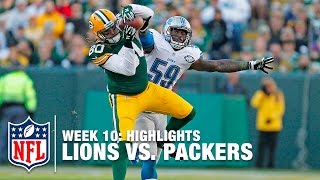 Lions vs Packers  Week 10 Highlights  NFL [upl. by Eninahpets685]