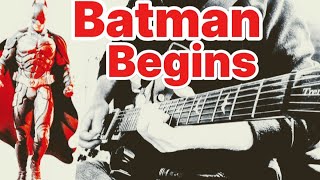 Batman Begins Theme On Guitar Molossus Hans Zimmer [upl. by Lyn]