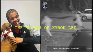 The murder of Kyron Lee  Caught on CCTV Street news [upl. by Ricardama]