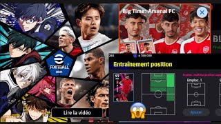 Mise à jour 34  Explication sur toutes les nouveautés  efootball 24 mobile [upl. by Rubie]