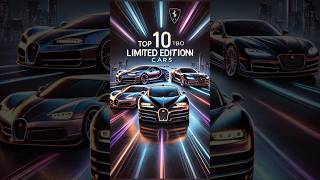 TOP 10 limited editions supercars in the world supercars car shorts [upl. by Gerfen406]