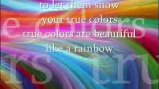 True colours by cyndi Lauper with lyrics [upl. by Mount]