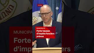 Selon des sources l’impôt foncier va augmenter de 595  à Winnipeg  Vidéojournal [upl. by Nitsruk]