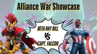 Beta Ray Bill v Capt Falcon  Alliance War Showcase [upl. by Brenda]