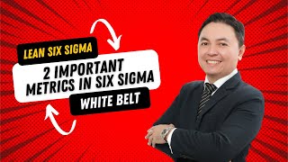 4 White Belt 2 Important Metrics in Six Sigma [upl. by Etra46]