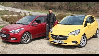 Karşılaştırma  Hyundai i20 vs Opel Corsa [upl. by Nallek870]