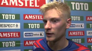 Reacties sc Heerenveen  Helmond Sport KNVBBeker [upl. by Zoe]