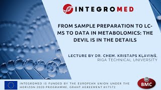 From sample preparation to LCMS to data in metabolomics the devil is in the details [upl. by Isdnil742]