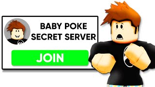 I Found Baby Pokes SECRET SERVER Brookhaven RP [upl. by Ellivnarg492]