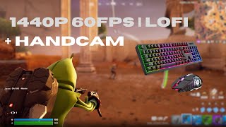 1440p 60FPS Battle Royale keyboard sounds  handcam [upl. by Frame639]