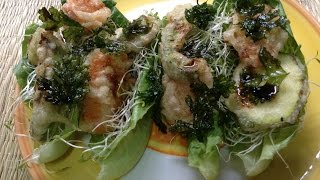 El sabor de Sabi tacos de tempura de verduras [upl. by Panaggio]