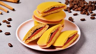 Dorayaki  Japanese Dessert  Hoopla Recipes [upl. by Ecertak621]