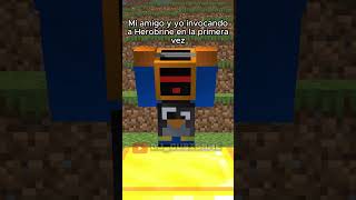 INVOCACIÓN minecraft minecraftanimation animation minecraftmemes humor [upl. by Nealson]