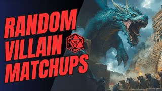 Randomizing DampD VillianMinion Matchups Dungeons amp Dragons  GM Tips [upl. by Asilehc]