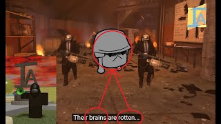 Roblox Item Asylum  Brainrot vs The Uncertified [upl. by Anirroc]