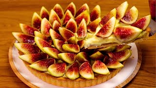 Crostata ai Fichi con crema pasticcera [upl. by Ainitsirc]