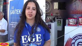 EGE Üniversitesi ADANA Teknofest te [upl. by Yentruocal]