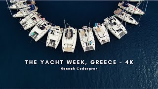 The Yacht Week Greece Route  July 2022  4K [upl. by Espy]