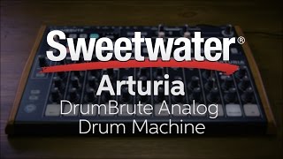 Arturia DrumBrute Analog Drum Machine Review [upl. by Dunlavy]