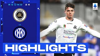 SpeziaInter 21  Maldini scores against Inter Goals amp Highlights  Serie A 202223 [upl. by Eicnarf991]