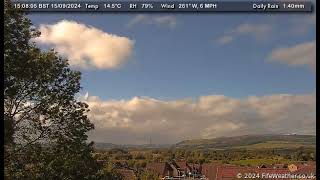 15 September 2024  Lochgelly WeatherCam Timelapse [upl. by Shaw415]