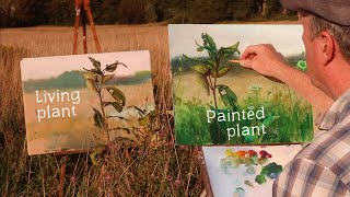 How I Paint Roadside Weeds [upl. by Shannan]