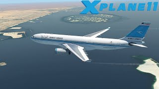 X Plane 11  JARDesign A330  OKBK  OMDB [upl. by Raffaello]