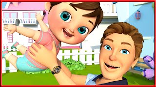 Fun with Daddy｜Nursery Rhymes amp Songs for Babies｜Baby Angels After School Club sign language [upl. by Reel14]