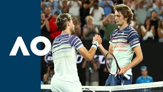 Dominic Thiem vs Alexander Zverev  Extended Highlights SF  Australian Open 2020 [upl. by Adnauq]