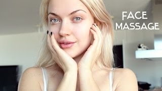 Массаж лица Face massage ♥ Lucky Lina [upl. by Aillicec]