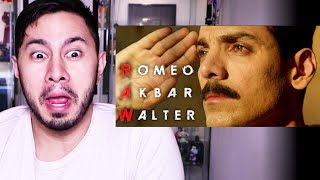 ROMEO AKBAR WALTER  John Abraham  Trailer Reaction [upl. by Dnana]