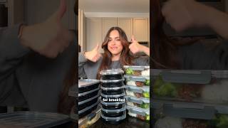 HIGH PROTEIN Meal Prep mealprep healthyrecipes [upl. by Bea172]