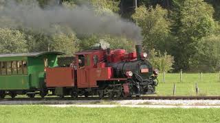 Auf dem Führerstand der Dampflok Die Taurachbahn im schönen Salzburger Lungau und die 69901 [upl. by Neleh]