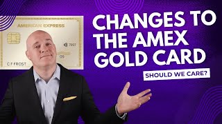 quotBIGquot Changes to the Gold Card Who Cares You [upl. by Matthus]