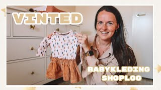 VINTED BABYKLEDING SHOPLOG🍼👶🏼 BUDGET TIP  Cinns World [upl. by Garrity]