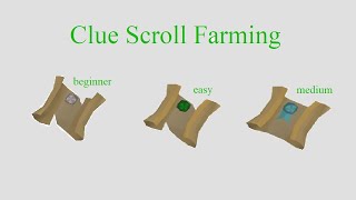 OSRS  Farming Beginner Easy amp Medium Clue Scrolls  FASTEST WAY TO GET CLUES  Quick Guide [upl. by Akamahs954]