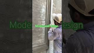 Modern wall design trending viralvideo beautifulhouse [upl. by Odom]