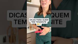 DICAS PARA TENDINITE [upl. by Jaella]