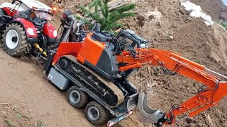 UN CARICO forse ESAGERATO  HITACHI ZAXIS 135 [upl. by Gilli]