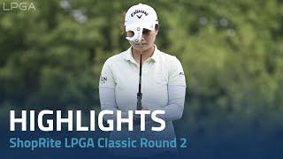 Round Two Highlights  2023 ShopRite LPGA Classic [upl. by Attennod]