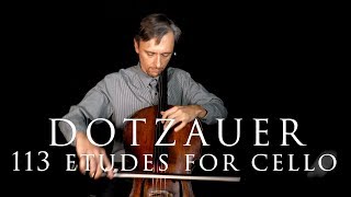 Dotzauer Etude no 4 from 113 Etudes for Cello Book 1 Fast and Slow  Practice with Cello Teacher [upl. by Alodi]