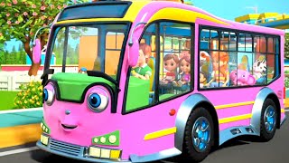 Wheels On The Bus School Bus  More Children Rhymes [upl. by Palocz]