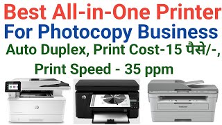 Best All in One LaserJet Printer For Xerox Business Use 2023  Best Duplex Printer For Photocopy Use [upl. by Rafiq154]