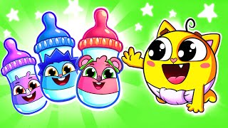 Bottle Feeding Song 🍼😋 Funny Kids Songs 😻🐨🐰🦁 by Baby Zoo Karaoke [upl. by Aroon]