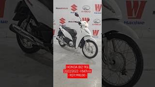 🔴INDISPONÍVEL🔴 HONDA BIZ 110i 20222022 [upl. by Naxela]