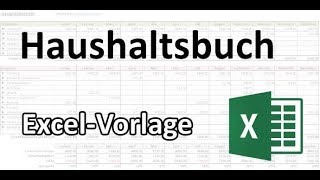 Haushaltsbuch 2022  ExcelVorlage [upl. by Atteras]