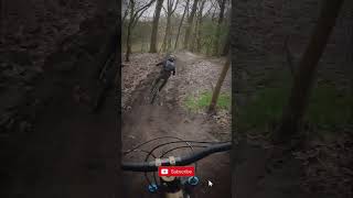 Quand je LOUPE le VIRAGE en VTT crash mtb enduro bikelover [upl. by Eelac388]