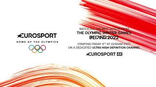 Eurosport 4K European  Beijing Winter Olympics 2022 Infocard [upl. by Tillinger]